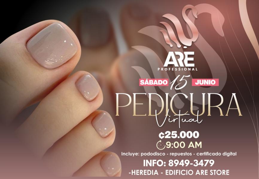 Combo TALLER PEDICURA  VIRTUAL