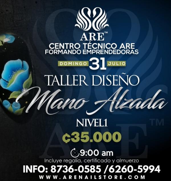 TALLER MANO ALZADA