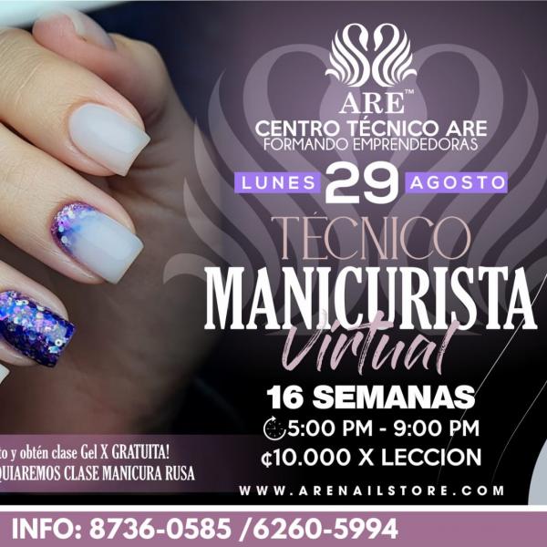 Curso Manicurista B&aacute;sico virtual