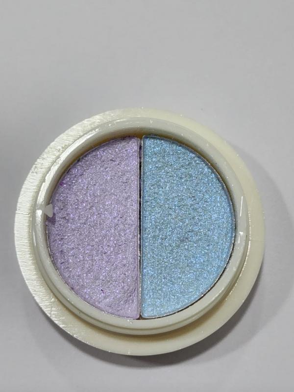 EFECTO ESPEJO 2 COLORES LILA Y CELESTE