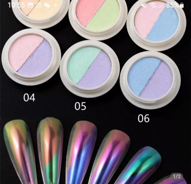 EFECTO ESPEJO 2 COLORES CREMAS