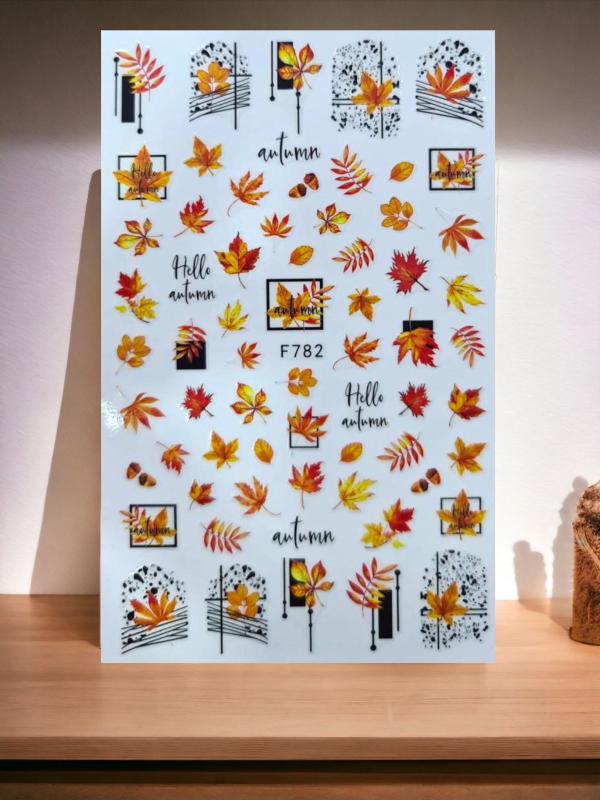 Sticker de Gel figuras oto&ntilde;o f782
