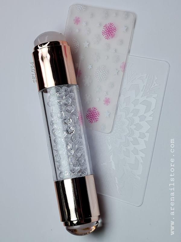 Sello para Stamping DE LUJO MINI BLANCO XS