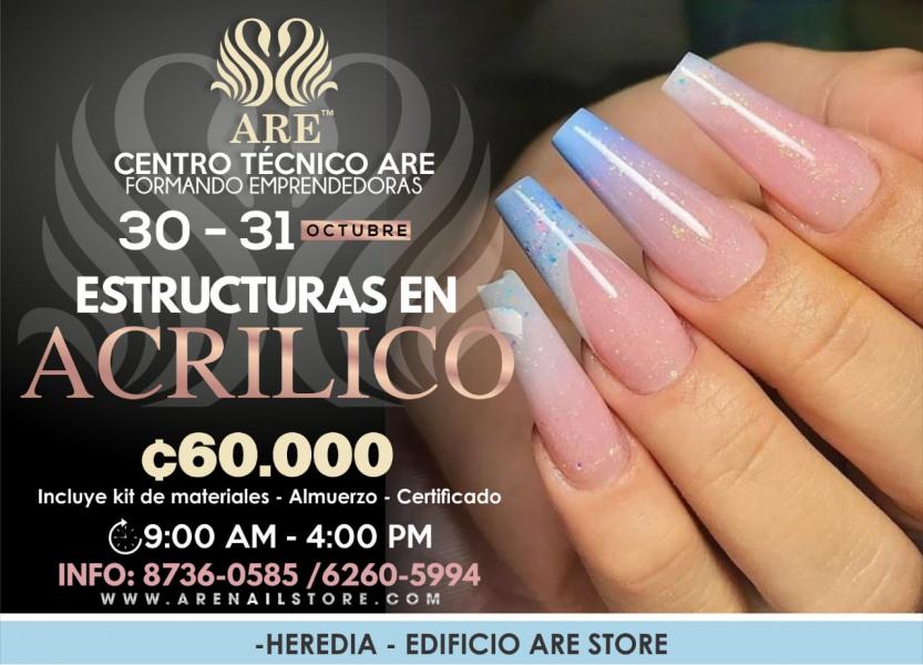 CURSO ESTRUCTURAS EN ACRILICO