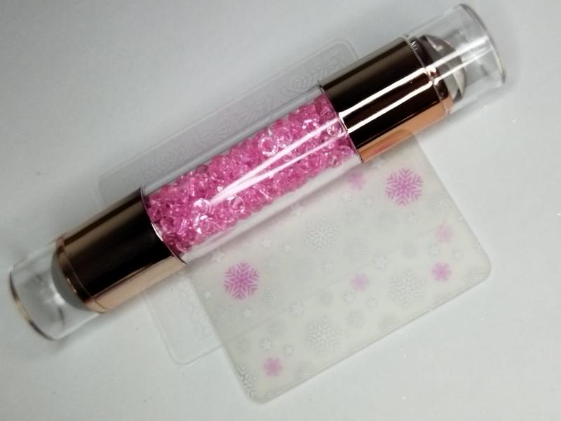 Sello para Stamping DE LUJO MINI ROSADO XS