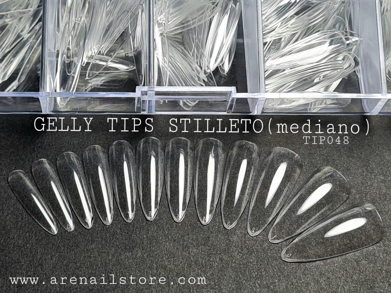 GELLY TIPS STILETTO MEDIANO 480 PCS