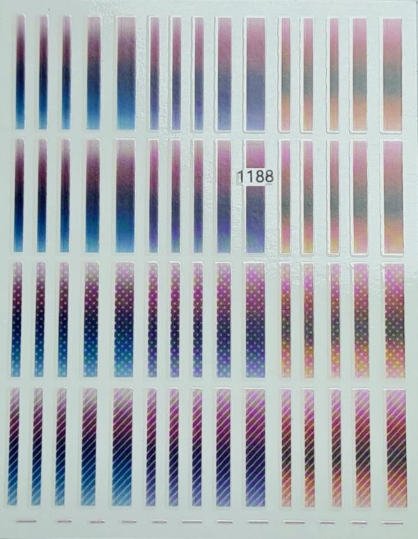 Sticker GEL DEGRADADO LINEAS