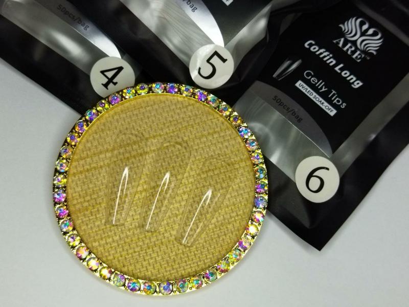 GELLY TIPS  COFFIN LONG #4