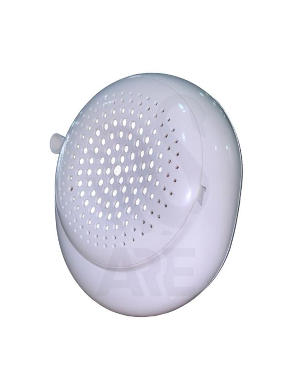 aspiradora o recolector de polvo blanca redonda