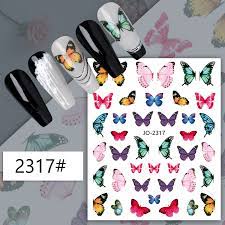 Sticker GEL MARIPOSAS JO 2317 MIXTAS