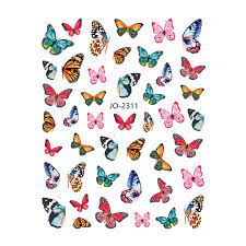 Sticker GEL MARIPOSAS JO 2311 VARIADAS