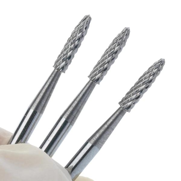 BIT CARBURO cuticula remocion mantenimiento punta media azul