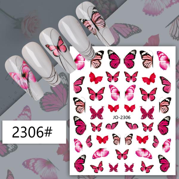 Sticker GEL MARIPOSAS JO 2306 MIXTAS