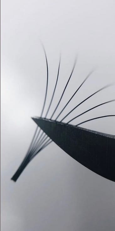 FIBRAS PESTA&Ntilde;AS LASH VOLUMEN 0.02 D #6 MM