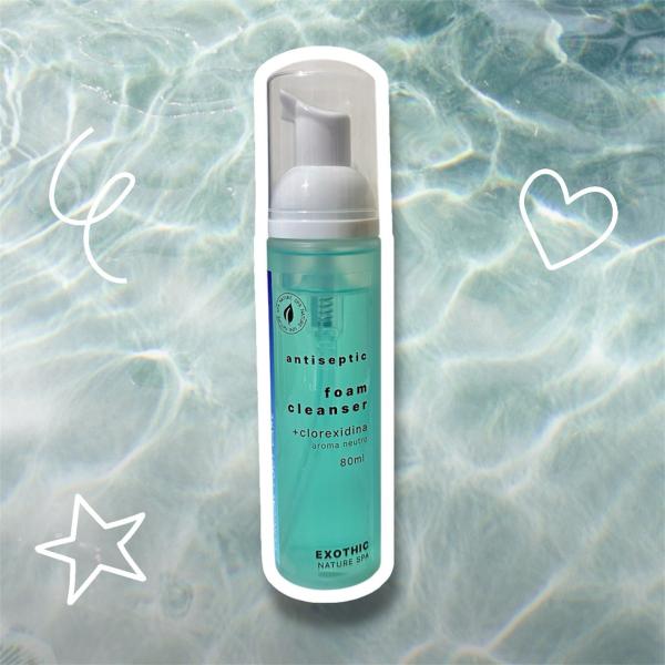 Espuma Limpiadora con clorexida