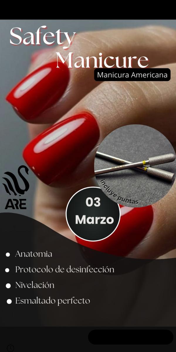 Taller MANICURA AMERICANA PRESENCIAL