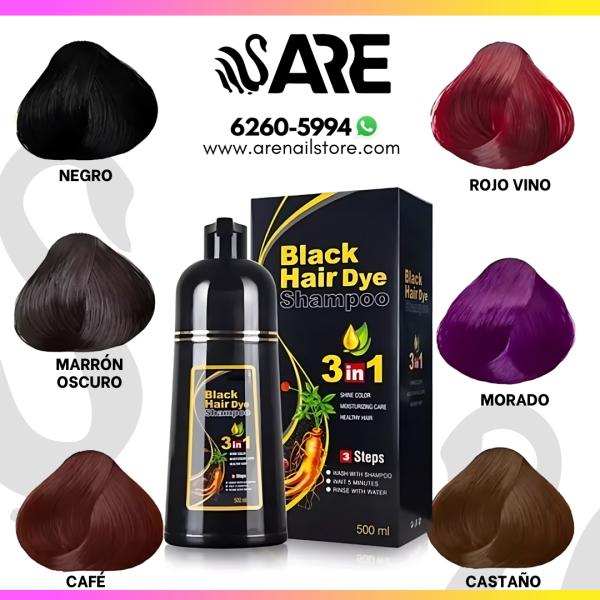 Champ&uacute; para te&ntilde;ir el cabello Chesnut casta&ntilde;o