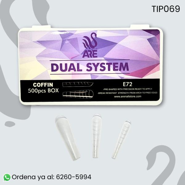 E72 DUAL  TIP COFFIN