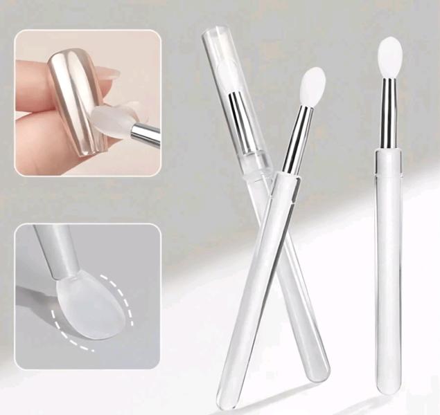 Pincel De Silicon transpararente