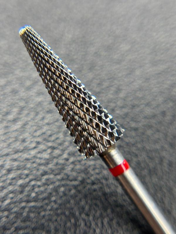 PUNTA TUGSTENO CONICA ROJA