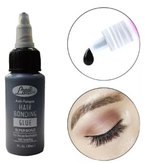 Adhesivo Pesta&ntilde;a de Punto negro