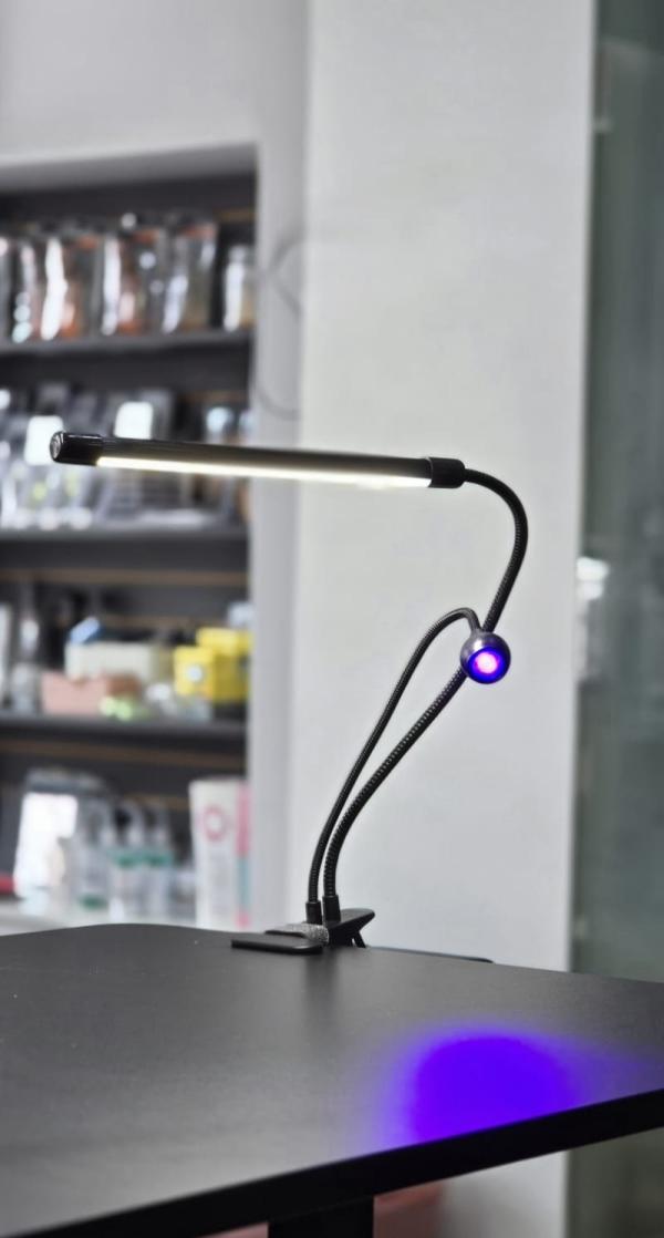 Lampara secado e iluminacion Negra