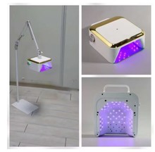 Lampara de Secado con Soporte Blanca