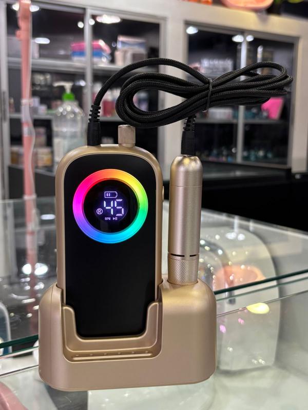 Drill pulidor recargable Dorado