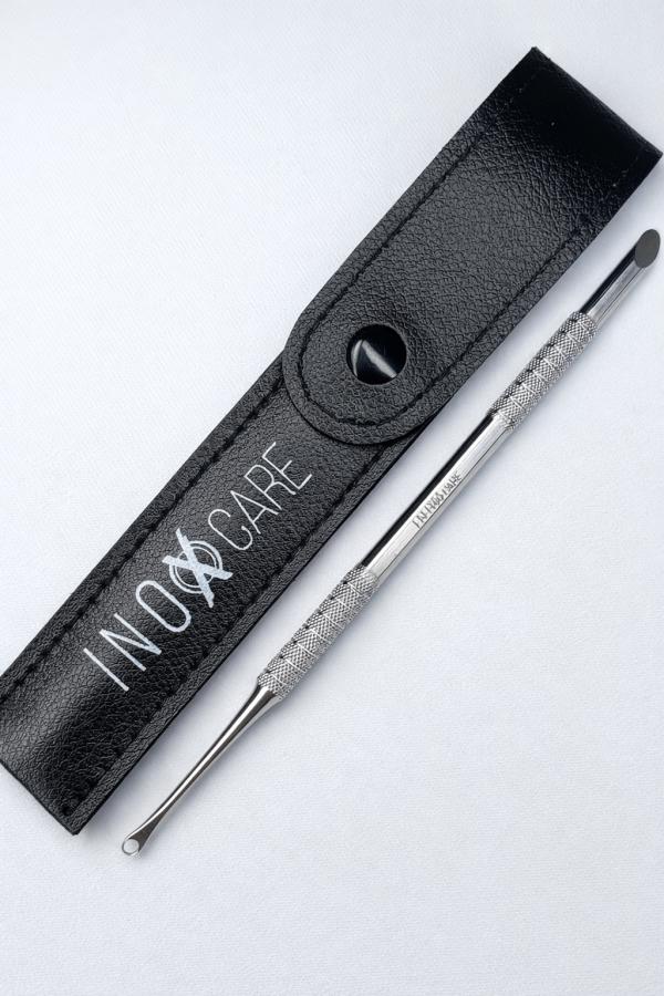 Pusher Palito Naranjo + Anillo INOX