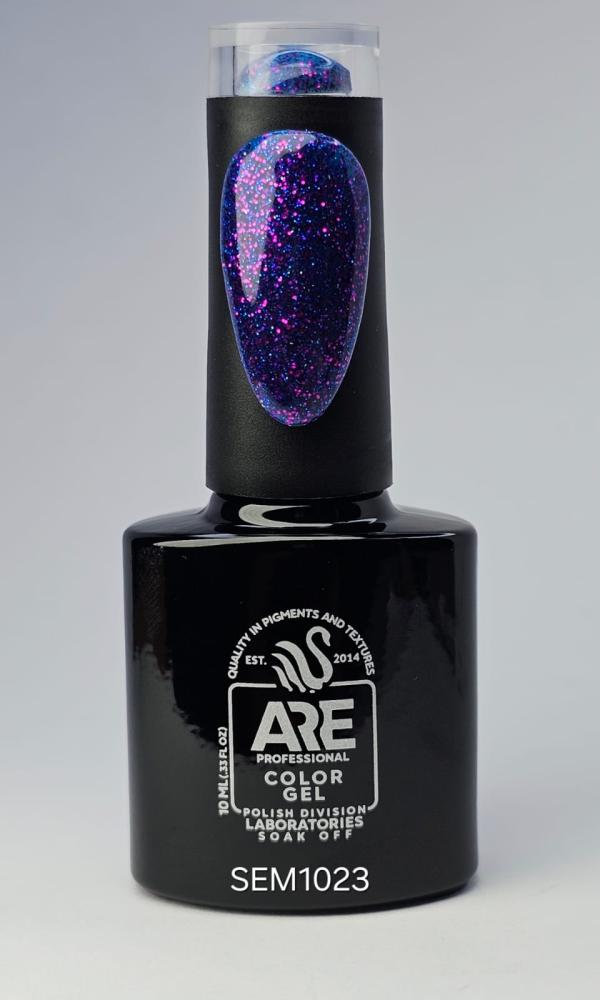 SEMCOLOR 10ML AZUL GLITTER