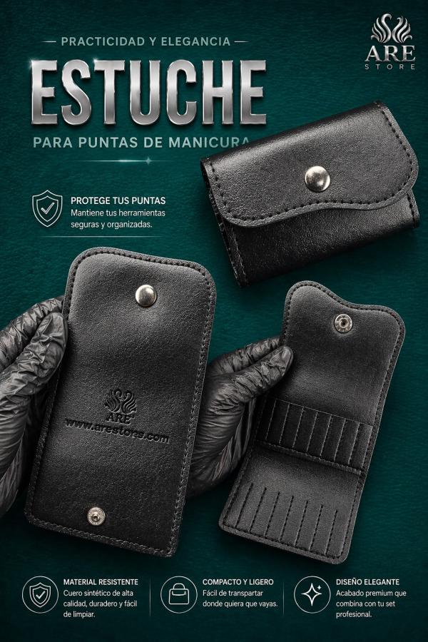 Estuche para Puntas Negro